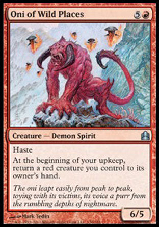 Oni of Wild Places (Commander) Near Mint