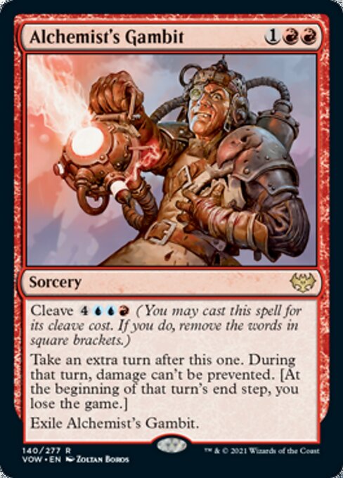 Alchemist's Gambit (Innistrad: Crimson Vow) Near Mint Foil