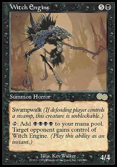 Witch Engine (Urza's Saga) Near Mint
