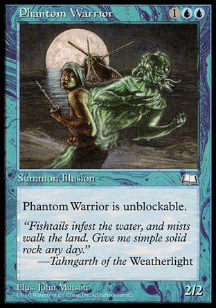 Phantom Warrior (Weatherlight) Near Mint