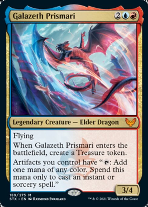 Galazeth Prismari (Strixhaven) Near Mint Foil