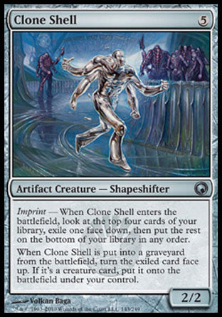 Clone Shell (Scars of Mirrodin) Near Mint Foil