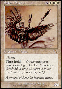 Silver Seraph (Judgment) Light Play Foil