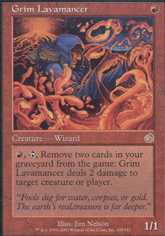 Grim Lavamancer (Torment) Near Mint Foil