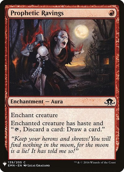 Prophetic Ravings (Mystery Booster) Near Mint