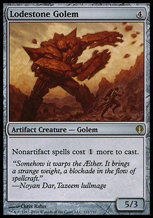 Lodestone Golem (Archenemy) Near Mint