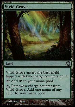 Vivid Grove (Premium Deck Series: Slivers) Near Mint Foil