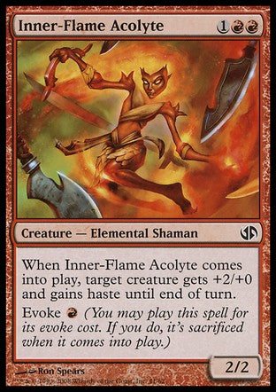 Inner-Flame Acolyte (Duel Decks: Jace vs Chandra) Near Mint Japanese