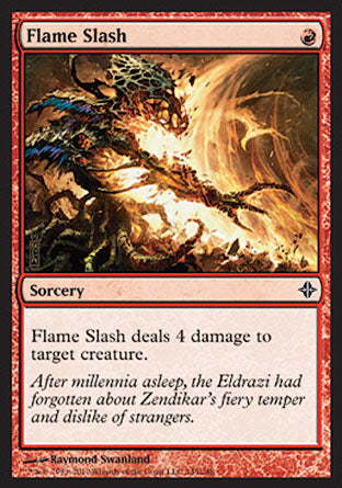 Flame Slash (Rise of the Eldrazi) Near Mint Foil