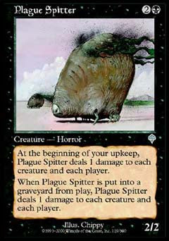 Plague Spitter (Invasion) Near Mint Foil