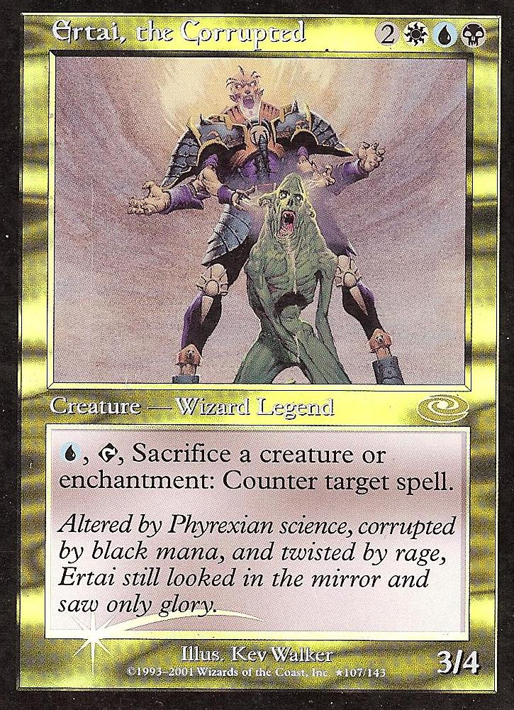 Ertai, the Corrupted (Alternate Art) (Promotional Cards) Near Mint Foil