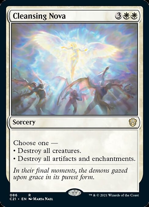 Cleansing Nova (Commander 2021 Strixhaven) Near Mint