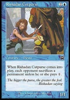 Rishadan Cutpurse (Mercadian Masques) Near Mint