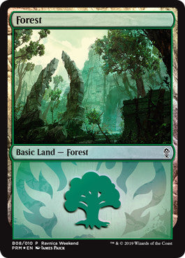 Forest Ravnica Weekend B08 (Promotional Cards) Near Mint Foil