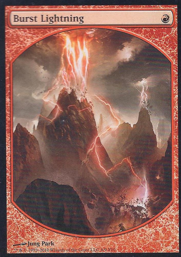 Burst Lightning (Textless Player Rewards) (Promotional Cards) Near Mint