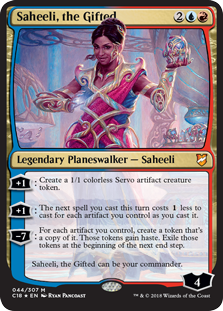 Saheeli, the Gifted (Commander 2018) Near Mint Foil