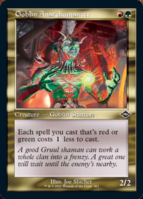 Goblin Anarchomancer (Retro Frame) (Modern Horizons 2) Near Mint