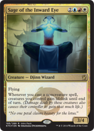 Sage of the Inward Eye (Khans of Tarkir) Near Mint