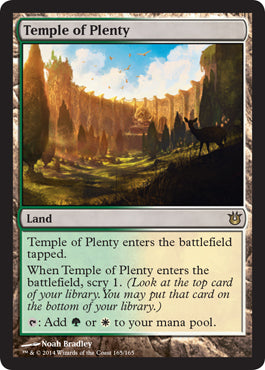 Temple of Plenty (Born of the Gods) Near Mint Foil