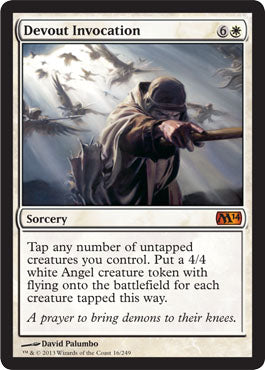 Devout Invocation (Magic 2014 Core Set) Near Mint Foil