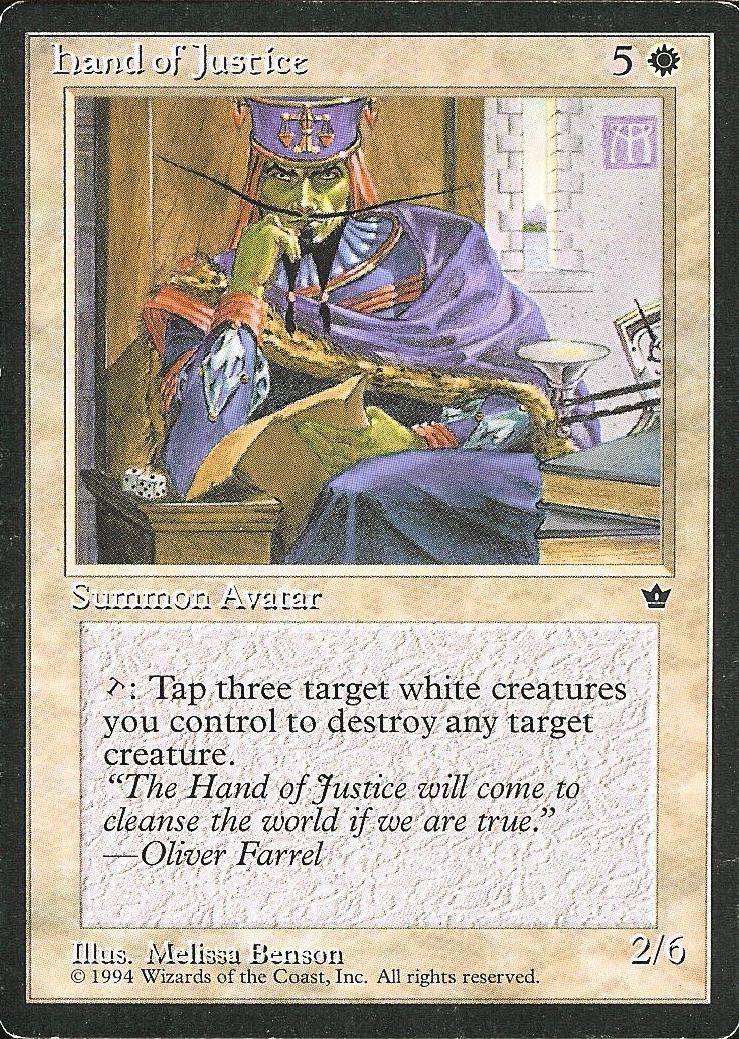 Hand of Justice (Fallen Empires) Near Mint