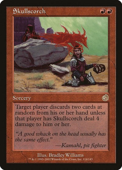 Skullscorch (Torment) Near Mint Foil