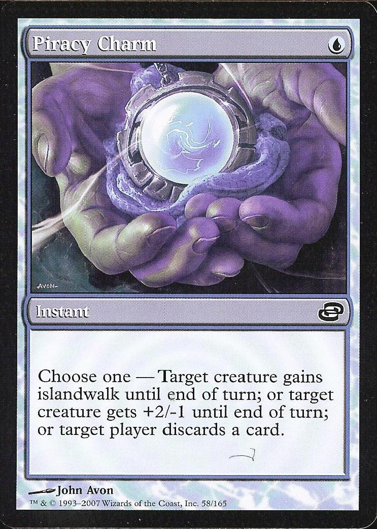 Piracy Charm (Planar Chaos) Near Mint Foil