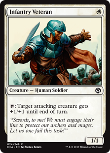 Infantry Veteran (Iconic Masters) Near Mint