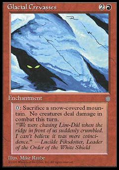Glacial Crevasses (Ice Age) Near Mint