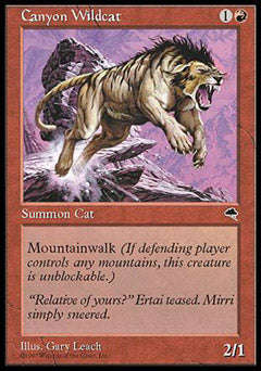 Canyon Wildcat (Tempest) Near Mint Korean