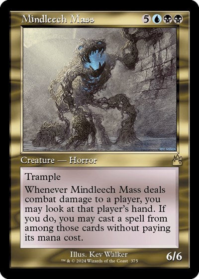 Mindleech Mass (Retro Frame) (Ravnica Remastered) Near Mint
