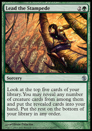 Lead the Stampede (Mirrodin Besieged) Near Mint