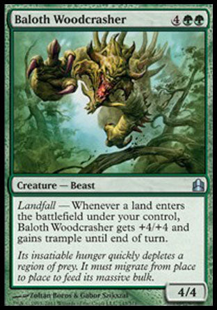 Baloth Woodcrasher (Commander) Near Mint