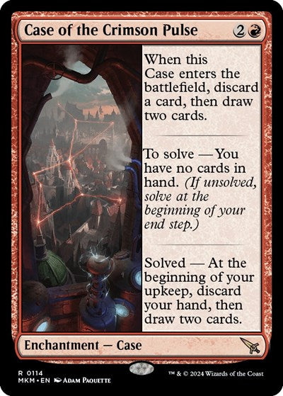 Case of the Crimson Pulse (Murders at Karlov Manor) Near Mint