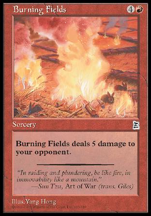 Burning Fields (Portal Three Kingdoms) Near Mint Chinese