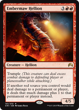 Embermaw Hellion (Magic Origins) Near Mint