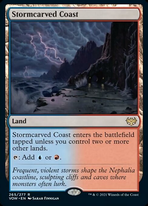 Stormcarved Coast (Innistrad: Crimson Vow) Near Mint