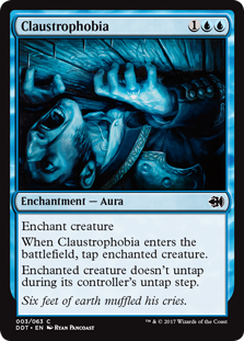 Claustrophobia (Duel Decks: Merfolk vs Goblins) Near Mint