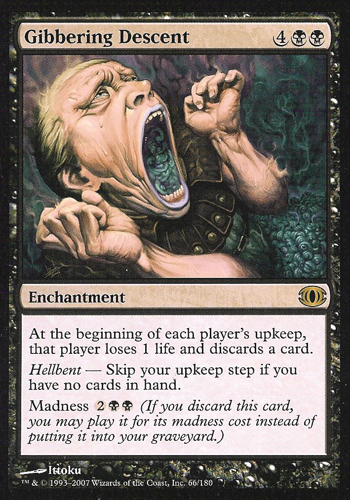 Gibbering Descent (Futuresight) Near Mint Japanese
