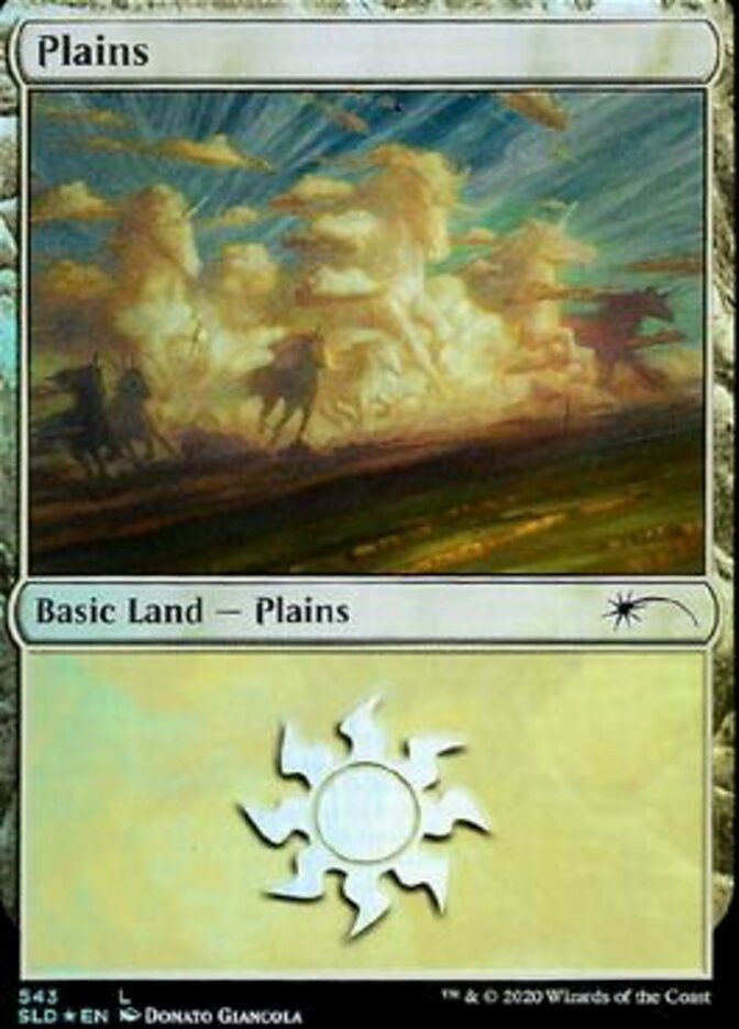 Plains 543 (Secret Lair) Near Mint