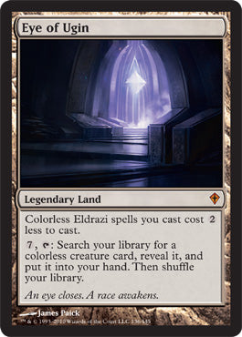 Eye of Ugin (Worldwake) Near Mint Foil