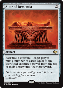 Altar of Dementia (Modern Horizons) Near Mint