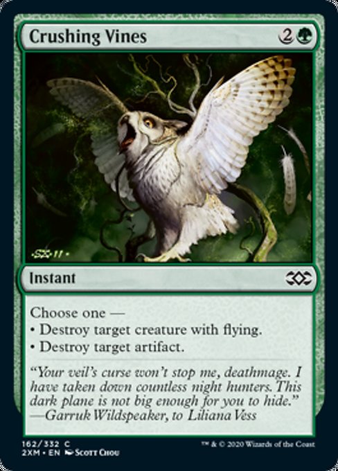 Crushing Vines (Double Masters) Near Mint Foil