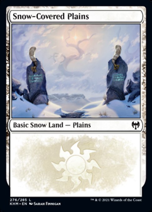 Snow-Covered Plains (276) (Kaldheim) Near Mint