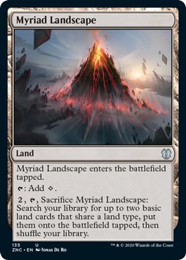 Myriad Landscape (Commander 2020 Zendikar Rising) Near Mint