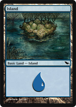 Island (286) (Shadowmoor) Near Mint