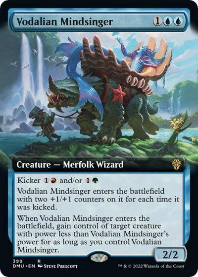 Vodalian Mindsinger (Extended Art) (Dominaria United) Near Mint