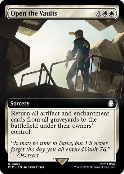 Open the Vaults (Extended Art) (Universes Beyond: Fallout) Near Mint