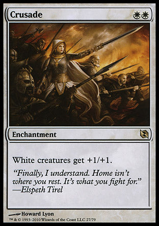 Crusade (Duel Decks: Elspeth vs Tezzeret) Near Mint