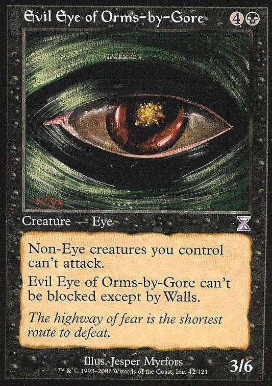 Evil Eye of Orms-by-Gore (Time Spiral Time Shifted) Near Mint Foil